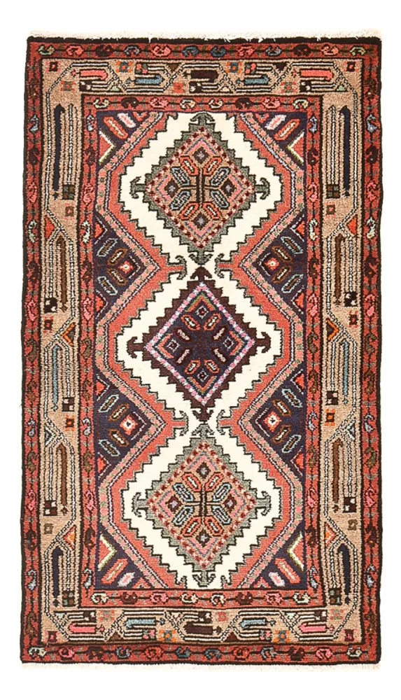 Perserteppich - Nomadic - 130 x 74 cm - mehrfarbig