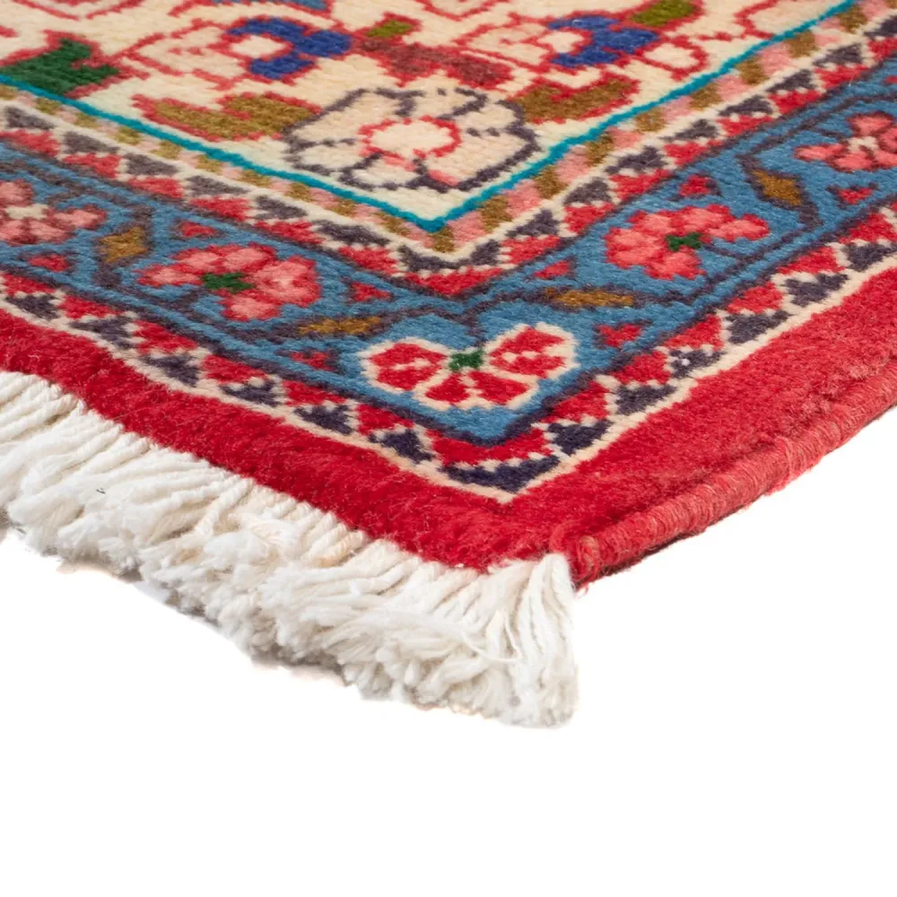 Perserteppich - Nomadic - 131 x 78 cm - dunkelrot