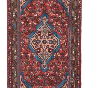 Perserteppich - Nomadic 133 x 76 cm - rot
