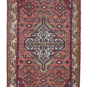 Perserteppich - Nomadic 134 x 74 cm - hellrot