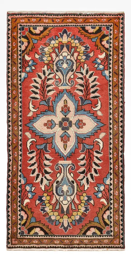 Perserteppich - Nomadic - 135 x 66 cm - mehrfarbig