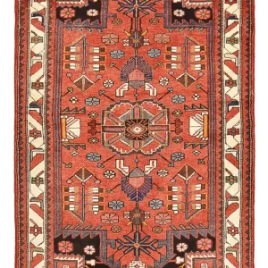 Perserteppich - Nomadic - 135 x 90 cm - rot