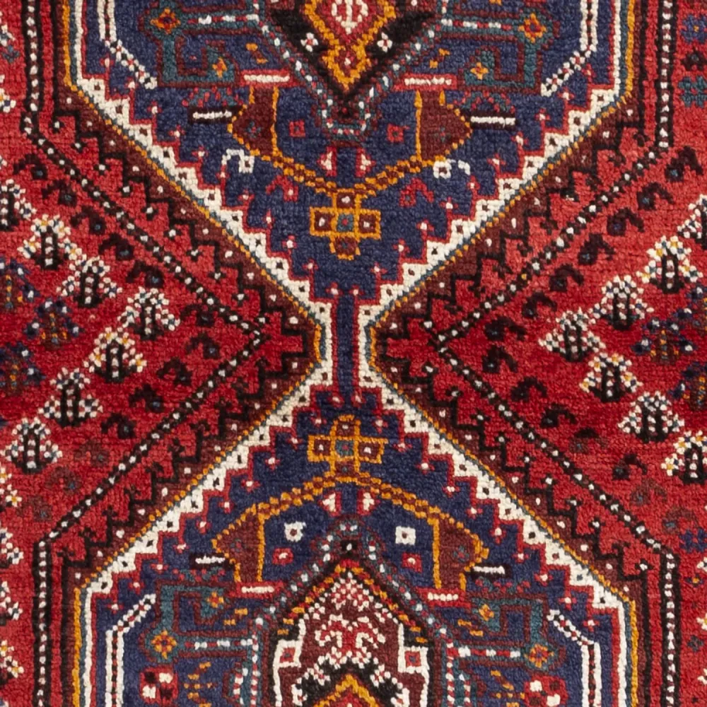 Perserteppich - Nomadic - 137 x 85 cm - dunkelrot