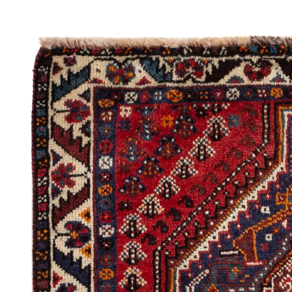 Perserteppich - Nomadic - 137 x 85 cm - dunkelrot