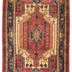 Perserteppich - Nomadic 138 x 92 cm - rot
