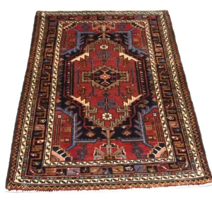 Perserteppich - Nomadic 138 x 92 cm - rot