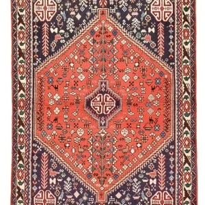 Perserteppich - Nomadic - 142 x 97 cm - rot