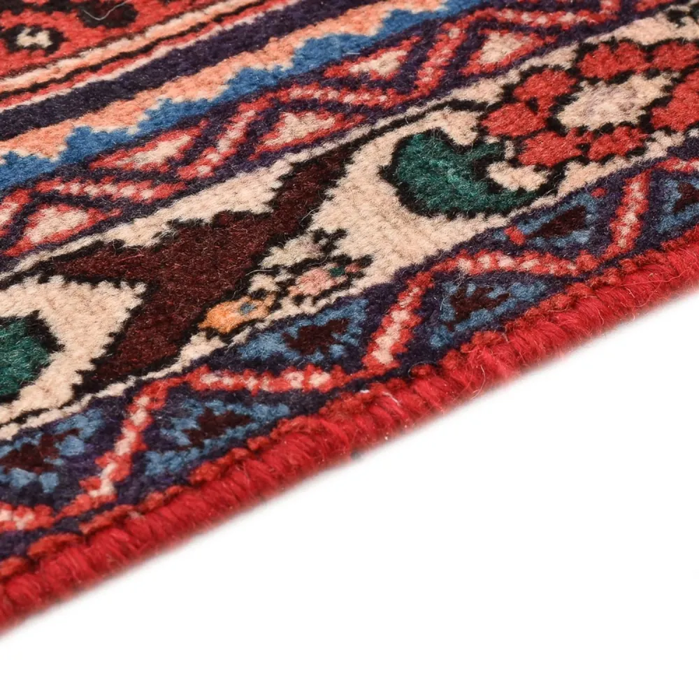 Perserteppich - Nomadic - 142 x 97 cm - rot