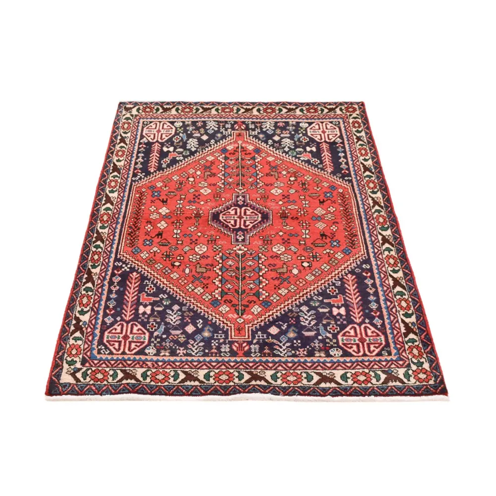 Perserteppich - Nomadic - 142 x 97 cm - rot