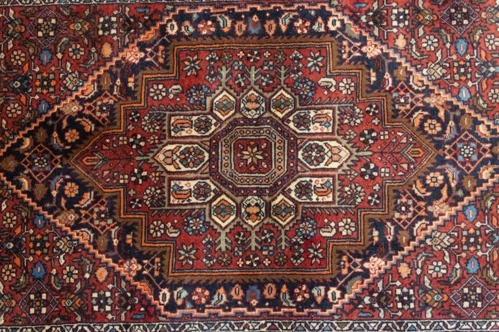 Perserteppich - Nomadic 145 x 100 cm - blau