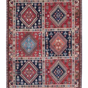 Perserteppich - Nomadic 145 x 100 cm - rot