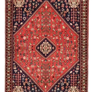 Perserteppich - Nomadic - 145 x 100 cm - rot