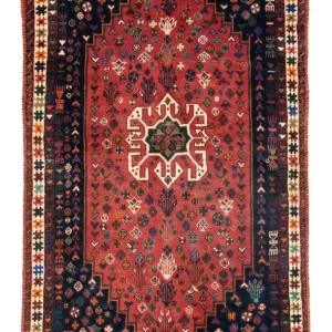 Perserteppich - Nomadic 145 x 92 cm - rot