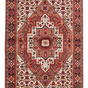 Perserteppich - Nomadic - 146 x 100 cm - rot