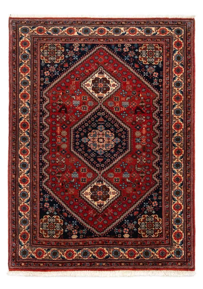 Perserteppich - Nomadic 147 x 100 cm - dunkelrot