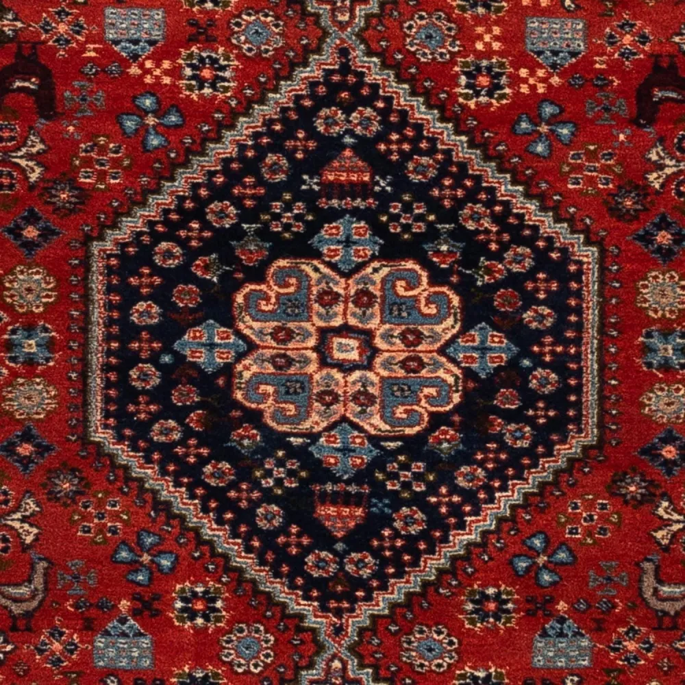 Perserteppich - Nomadic 147 x 100 cm - dunkelrot