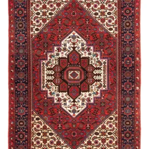 Perserteppich - Nomadic - 147 x 100 cm - rot