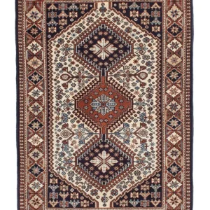 Perserteppich - Nomadic 147 x 102 cm - beige
