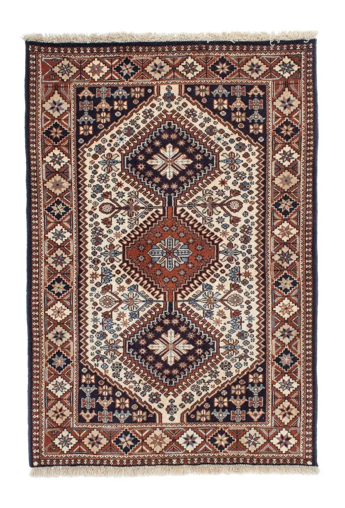 Perserteppich - Nomadic 147 x 102 cm - beige