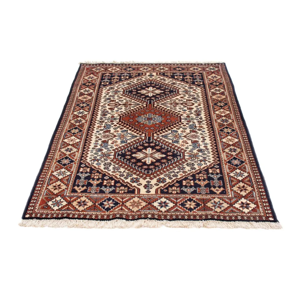 Perserteppich - Nomadic 147 x 102 cm - beige