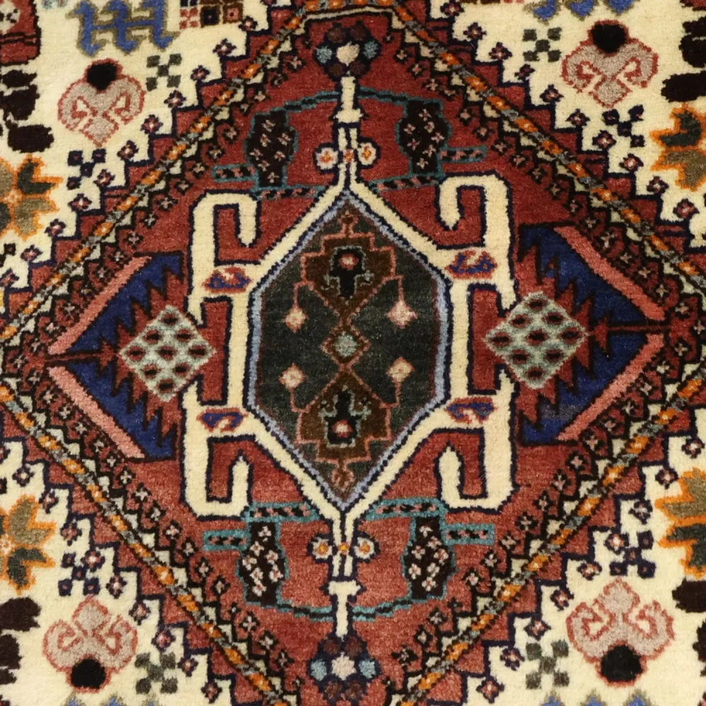 Perserteppich - Nomadic - 147 x 102 cm - mehrfarbig