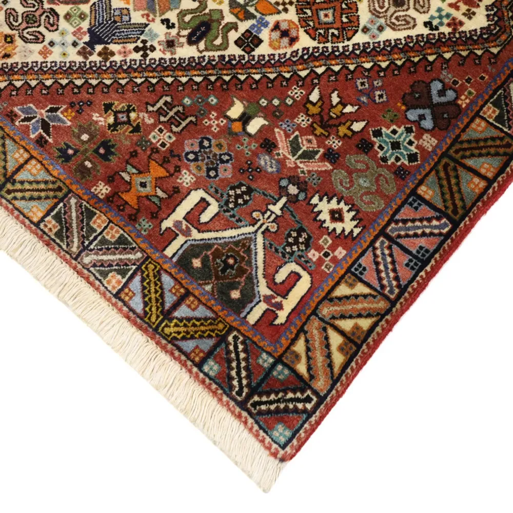 Perserteppich - Nomadic - 147 x 102 cm - mehrfarbig