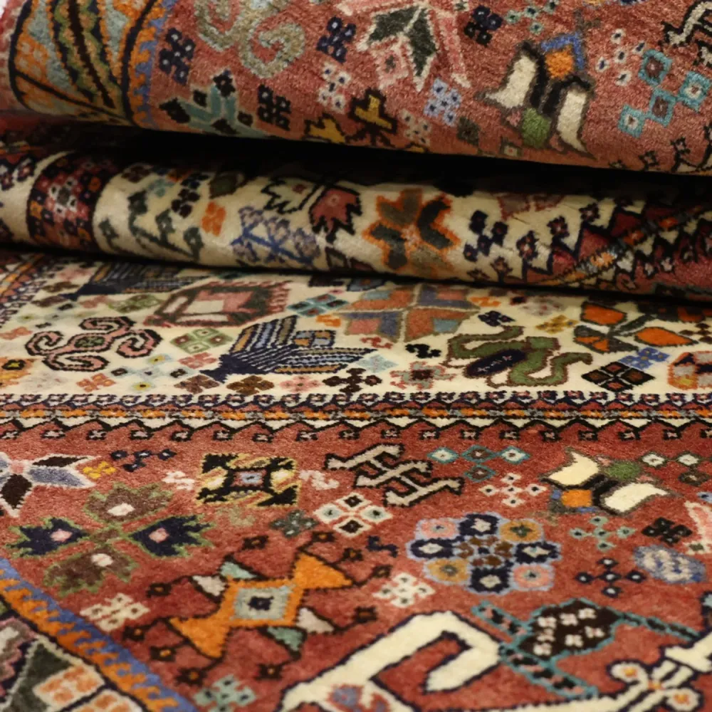 Perserteppich - Nomadic - 147 x 102 cm - mehrfarbig