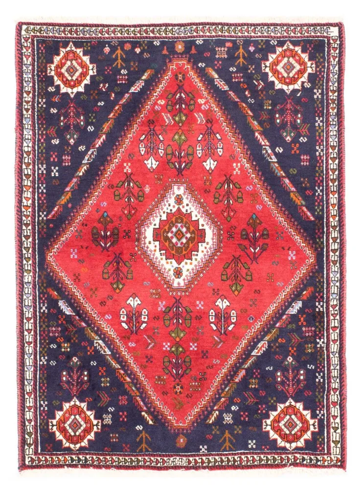 Perserteppich - Nomadic 147 x 107 cm - dunkelblau