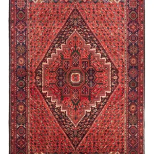 Perserteppich - Nomadic - 148 x 100 cm - rot