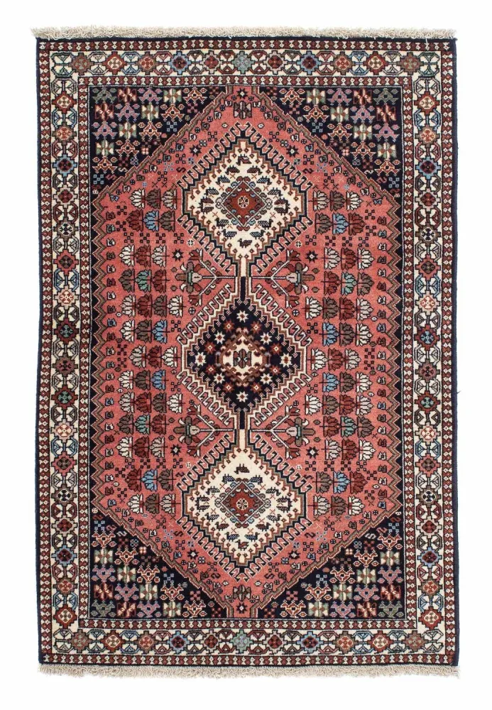 Perserteppich - Nomadic 148 x 102 cm - hellrot