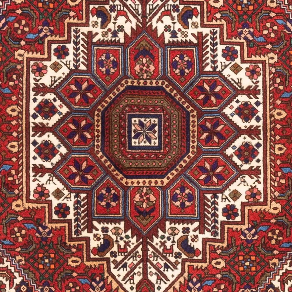 Perserteppich - Nomadic - 148 x 98 cm - rot