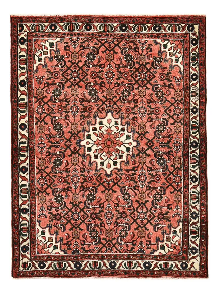 Perserteppich - Nomadic - 149 x 107 cm - hellrot