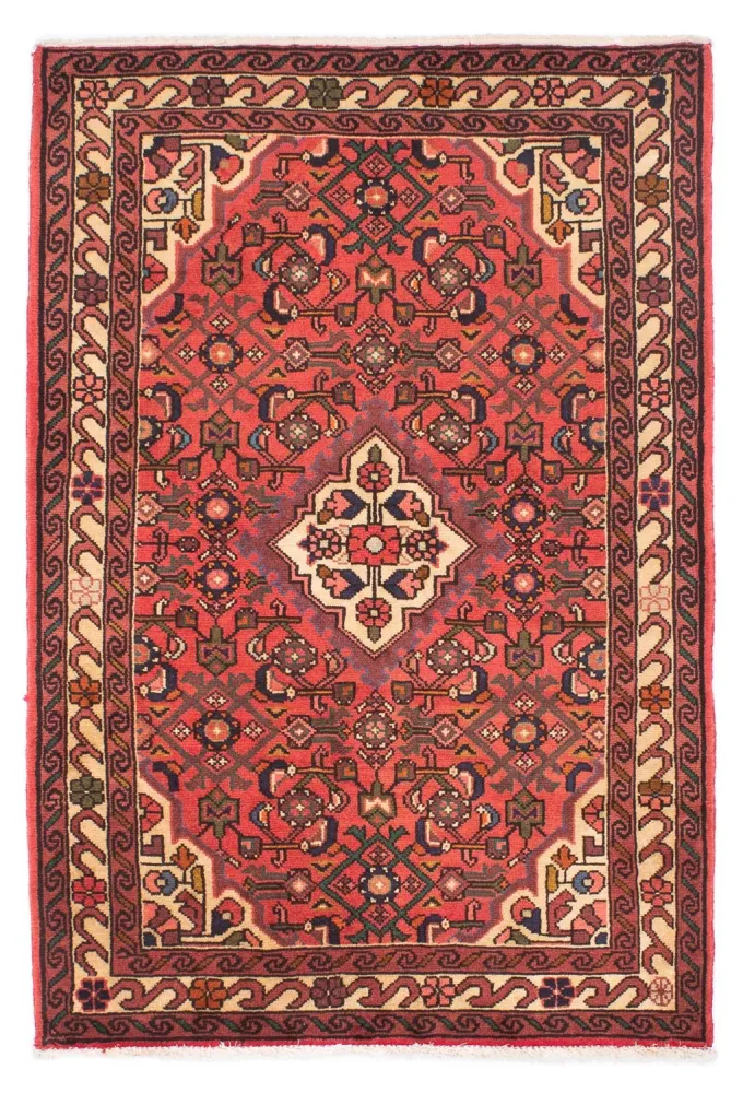 Perserteppich - Nomadic 150 x 103 cm - rot
