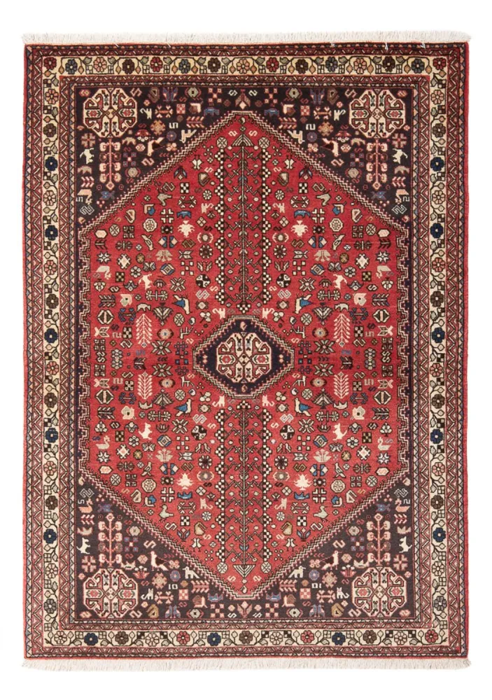 Perserteppich - Nomadic - 150 x 104 cm - rot