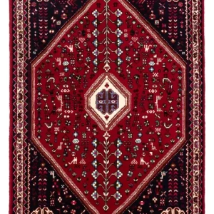 Perserteppich - Nomadic 150 x 98 cm - dunkelrot