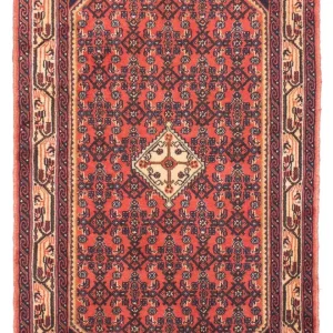 Perserteppich - Nomadic 150 x 98 cm - hellrot