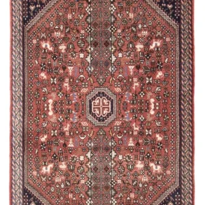 Perserteppich - Nomadic - 150 x 70 cm - rot