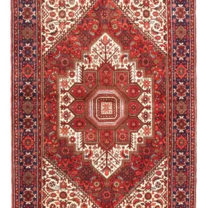 Perserteppich - Nomadic - 150 x 98 cm - rot