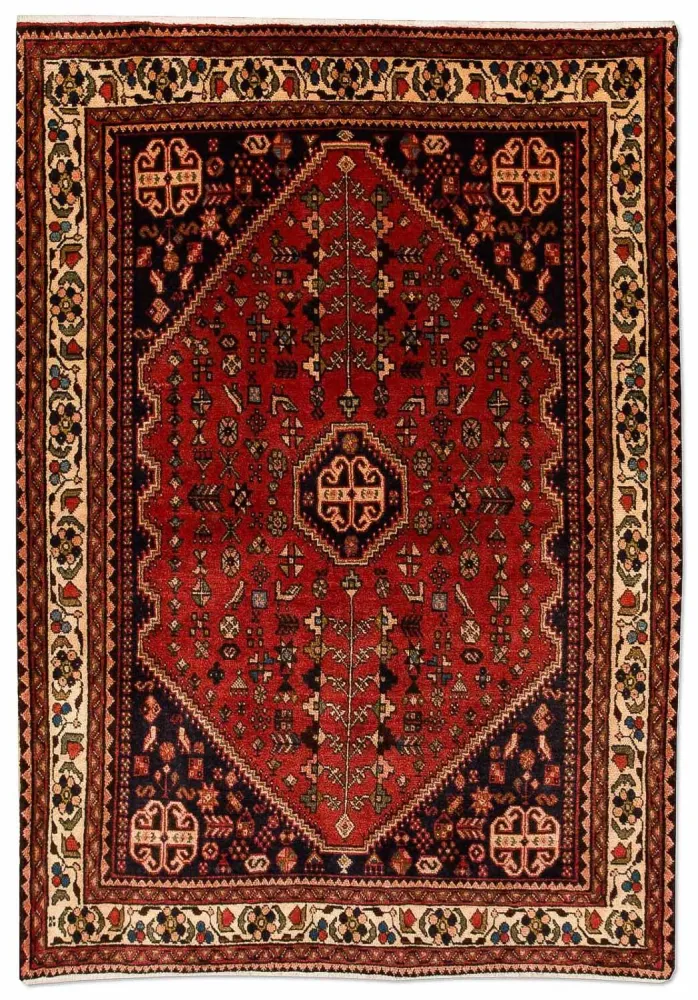 Perserteppich - Nomadic 151 x 103 cm - rot