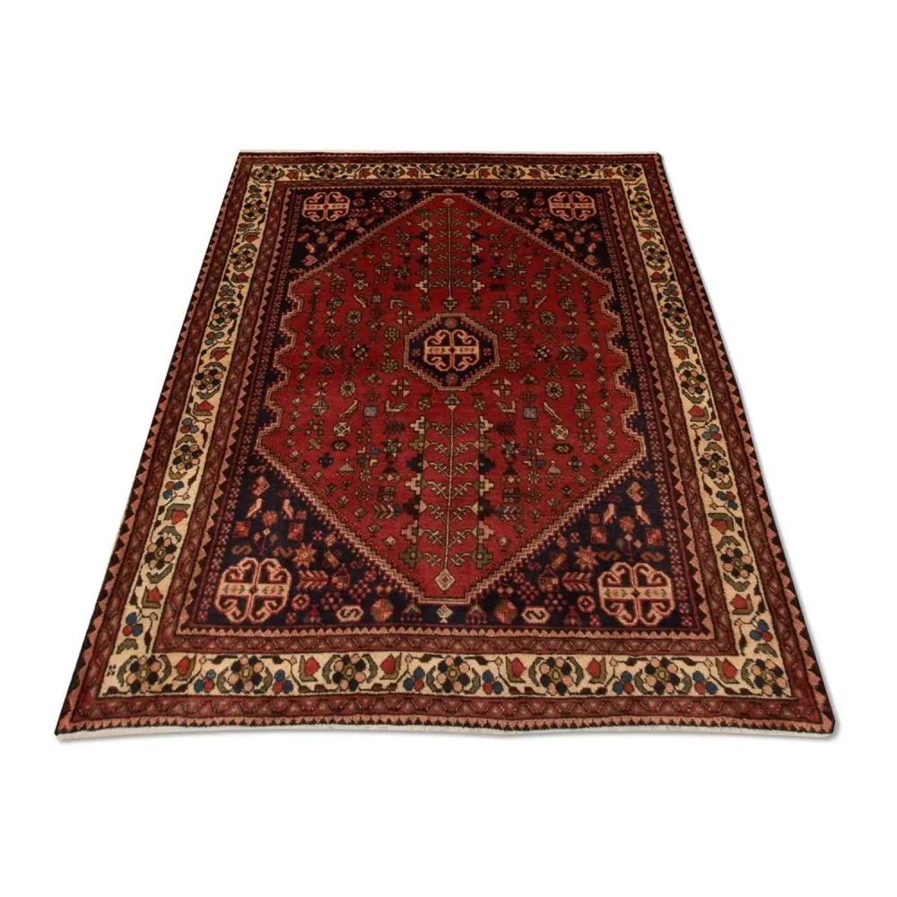Perserteppich - Nomadic 151 x 103 cm - rot