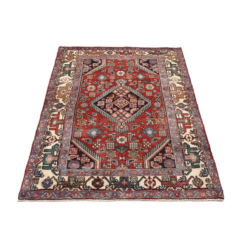 Perserteppich - Nomadic - 151 x 105 cm - rot