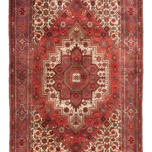 Perserteppich - Nomadic - 152 x 102 cm - rot