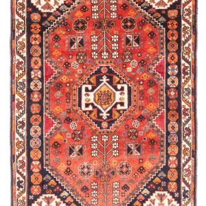 Perserteppich - Nomadic 154 x 107 cm - rot