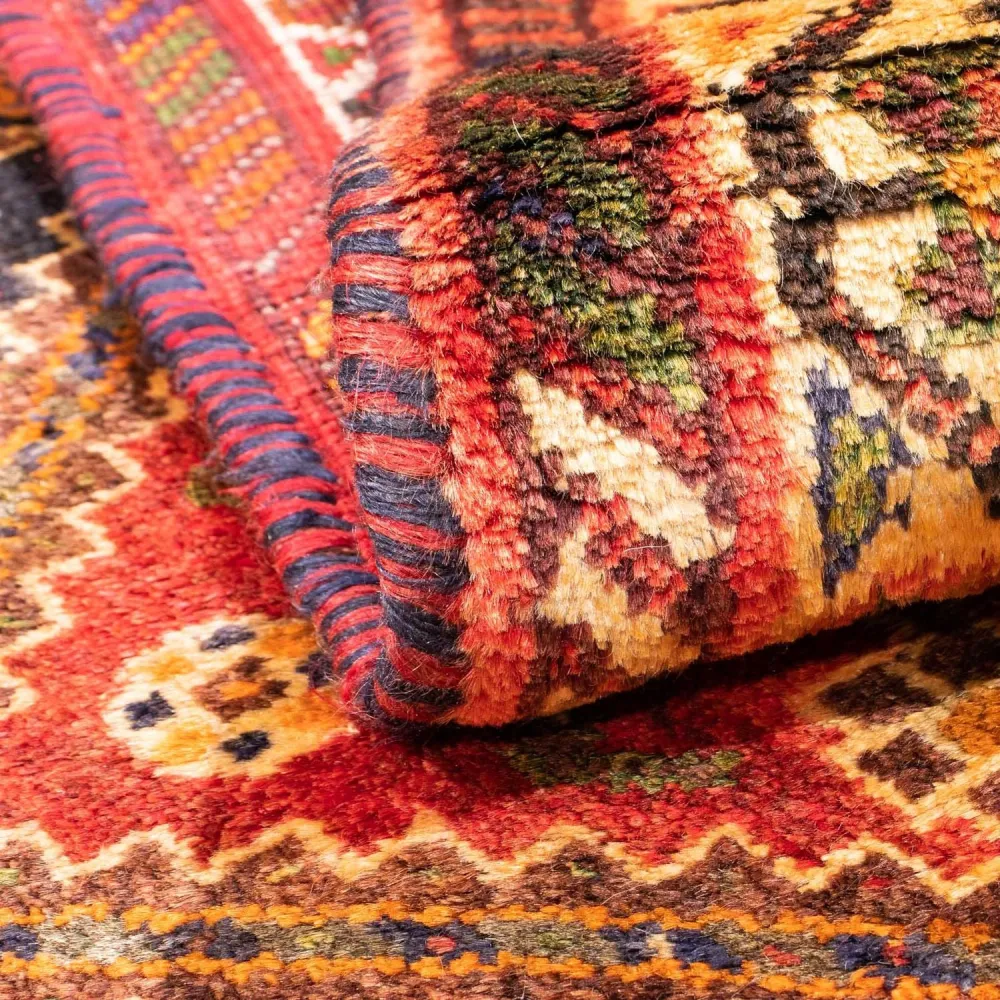 Perserteppich - Nomadic 155 x 105 cm - hellrot