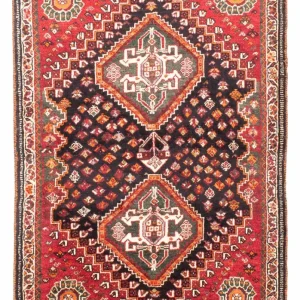 Perserteppich - Nomadic 157 x 113 cm - dunkelblau