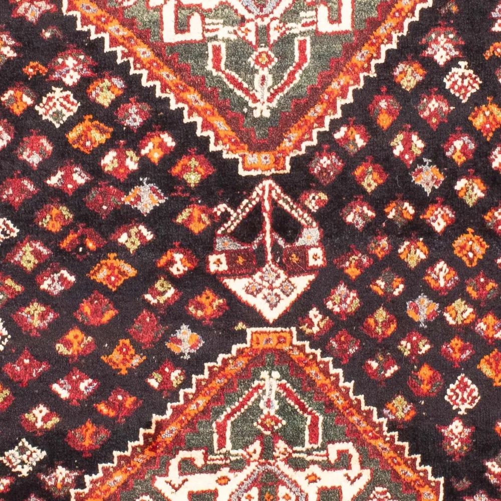 Perserteppich - Nomadic 157 x 113 cm - dunkelblau