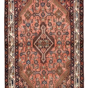 Perserteppich - Nomadic - 160 x 100 cm - hellrot