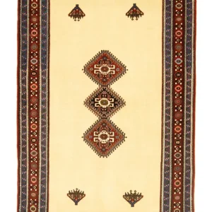Perserteppich - Nomadic 160 x 107 cm - beige
