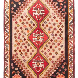 Perserteppich - Nomadic 160 x 110 cm - hellbraun