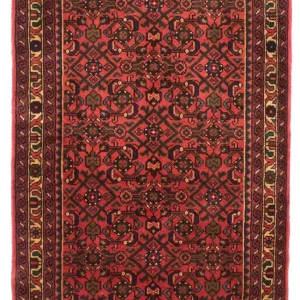 Perserteppich - Nomadic 160 x 115 cm - dunkelrot
